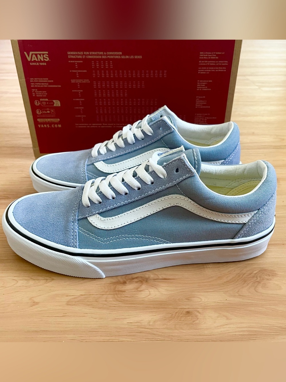 Vans Old Skool Shoe Suede Canvas Women 9.5 US - Picture 6 of 10